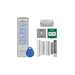 ESP APERTA EZT3K Single Internal Door Proximity Keypad Kit With Flush Exit Button