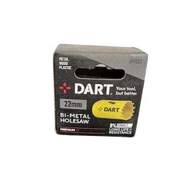 22mm Premium Holesaw DART- Qty 2